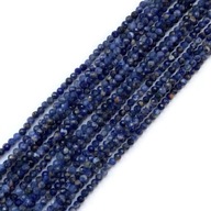 1285-Sodalitová gulička 3mm fazetovaná šnúra 1285-Sodalitová gulička 3mm fazetovaná šnúra