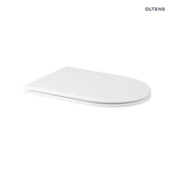 Oltens Hamnes tvrdé, pomaly dovieracie WC sedadlo, biele - Ovan Slim Oltens Hamnes tvrdé, pomaly dovieracie WC sedadlo, biele - Ovan Slim