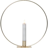 Švédska dekorácia FLAMME RING medená 28cm