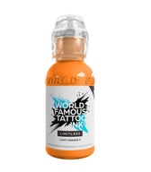 Svetoznáma farba na tetovanie SVETLO ORANŽOVÁ 2 -30ML Svetoznáma farba na tetovanie SVETLO ORANŽOVÁ 2 -30ML