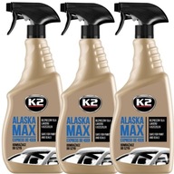 K2 ALASKA MAX 3 KS ROZMRAZOVAČ TEKUTINY NA ROZMRAZOVANIE OKIEN AUTA 700 ML K2 ALASKA MAX 3 KS ROZMRAZOVAČ TEKUTINY NA ROZMRAZOVANIE OKIEN AUTA 700 ML