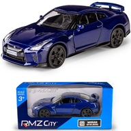 KOVOVÉ AUTO NISSAN GT-R NAVY BLUE MODEL 1:34 DAFFI 118584 KOVOVÉ AUTO NISSAN GT-R NAVY BLUE MODEL 1:34 DAFFI 118584