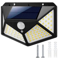 SOLÁRNE LAMPA 100 LED SO SNÍMAČOM POHYBU SMÚMR SOLÁRNE LAMPA 100 LED SO SNÍMAČOM POHYBU SMÚMR