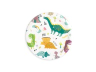 Narodeninové papierové taniere Dinosaury 6 ks