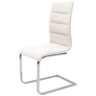 Stolička AC15 biela/biela