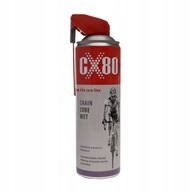 CX80 BIKE CHAIN LUBE WET 500ML. 48326 DUOSPREJ CX80 BIKE CHAIN LUBE WET 500ML. 48326 DUOSPREJ