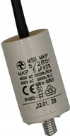 Motorový kondenzátor EN60252-1 5 µF 450V MSB MKP Motorový kondenzátor EN60252-1 5 µF 450V MSB MKP