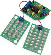 LED efekt - červený a modrý stroboskop, AVT2720 C LED efekt - červený a modrý stroboskop, AVT2720 C