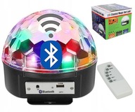 DISCO LED RGB DISCO PROJEKTOR + DIAĽKOVÉ OVLÁDANIE