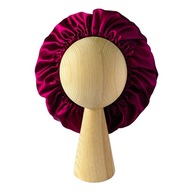Hodvábna čiapka do vlasov Plopping OMO Fuchsia