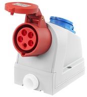 PEVNÁ ZÁSUVKA KOMBI 32A 5P + 230V IP44 32/5 PEVNÁ ZÁSUVKA KOMBI 32A 5P + 230V IP44 32/5