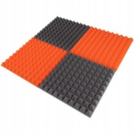 Akustické panely Akustická penová pyramída 1m² Akustické panely Akustická penová pyramída 1m²
