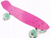 IHRISKO 6+ RUŽOVÝ LED SKATEBOARD