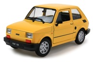 KOVOVÝ MODEL Fiat 126 Maluch MIERKA 1:21 WELLY