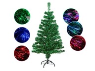 Vianočný stromček LED s optickými vláknami 210 cm