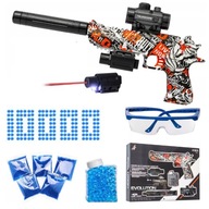 GEL BB RIFLE Pištoľ GLOCK AUTOMAT Laserové okuliare 10000 BB GEL BB RIFLE Pištoľ GLOCK AUTOMAT Laserové okuliare 10000 BB