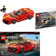 LEGO SPEED CHAMPIONS SET 76914 FERRARI + LEGO 30657 MCLAREN ZDARMA