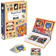 Magnetické puzzle Janod Magnets Animals 3+ Magnetické puzzle Janod Magnets Animals 3+