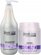 Stapiz Sleek Line Violet Blond Shampoo 1L maska 1L Stapiz Sleek Line Violet Blond Shampoo 1L maska 1L