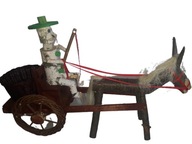 Záhradná súprava vyrobená z dreva Coachman s hrncom na kone