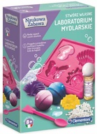 LABORATÓRIUM NA VÝROBU MYDLA VEDECKÁ ZÁBAVA CLEMENTONI LABORATÓRIUM NA VÝROBU MYDLA VEDECKÁ ZÁBAVA CLEMENTONI