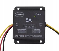 MĚNIČ 24V na 12V 5A RÁDIO DUAL TIR MĚNIČ 24V na 12V 5A RÁDIO DUAL TIR