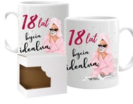Hrnčekový darček k 18. NARODENINÁM 18 ROKOV pre ŽENU Hrnčekový darček k 18. NARODENINÁM 18 ROKOV pre ŽENU