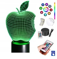 Stolná lampa Apple Apple, 16 farieb. LED PLEXIDO Stolná lampa Apple Apple, 16 farieb. LED PLEXIDO