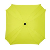 Univerzálny štvorcový dáždnik do kočíka, limetkový UV