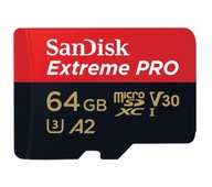 Pamäťová karta SanDisk Extreme Pro microSDXC 64GB