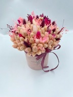 FlowerBox sušených kvetov a tráv ako darček