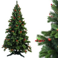 Vianočný stromček WIKI s jarabinou 180cm umelý stromček