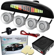 4 LED LCD PARKOVACIE SENZORY PRED ZADNÝ STRIEBORNÝ 4 LED LCD PARKOVACIE SENZORY PRED ZADNÝ STRIEBORNÝ