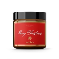 Vianočná vonná sójová sviečka MERRY VIANOCE Emho Vianoce Vianočná vonná sójová sviečka MERRY VIANOCE Emho Vianoce