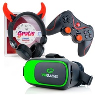 VR 3D OKULIARE 360 STUPŇOV + DIAĽKOVÉ BLUETOOTH VR 3D OKULIARE 360 STUPŇOV + DIAĽKOVÉ BLUETOOTH