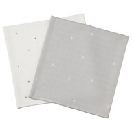 IKEA mušelínový ľanový uterák s bodkami/Mesiac 70x70cm 2 ks IKEA mušelínový ľanový uterák s bodkami/Mesiac 70x70cm 2 ks