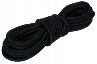 ČIERNE POLYPROPYLÉNOVÉ LANO 8 mm V SEKCIACH 20 M ČIERNE POLYPROPYLÉNOVÉ LANO 8 mm V SEKCIACH 20 M