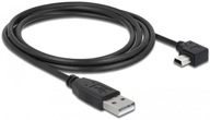 Kábel 2m USB - MINI-USB BM5P Delock hranatý DLHÝ