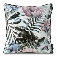 Obliečka na vankúš 45x45 Malibu prášok zelené kvety listy Obliečka na vankúš 45x45 Malibu prášok zelené kvety listy