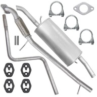 Sada tlmičov Ford Fusion JU 02-05 1.4 TDCI CLAMPS Sada tlmičov Ford Fusion JU 02-05 1.4 TDCI CLAMPS