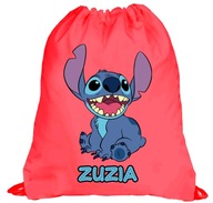 ČERVENÝ BATOH PE TAŠKA - STICH STITCH + MENO!