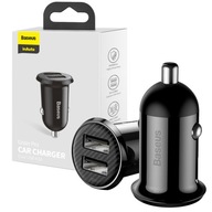 BASEUS AUTONABÍJAČKA Grain Pro 2x USB 4.8A BASEUS AUTONABÍJAČKA Grain Pro 2x USB 4.8A