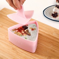 Trilater forma na ryžovú guľu Onigiri na výrobu S Trilater forma na ryžovú guľu Onigiri na výrobu S