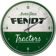 Nástenné hodiny FENDT TRACTORS kov + sklo Nástenné hodiny FENDT TRACTORS kov + sklo