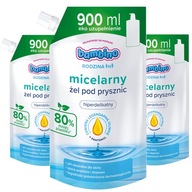 Micelárny sprchový gél BAMBINO náplň 3x900ml Micelárny sprchový gél BAMBINO náplň 3x900ml