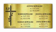Náhrobná tabuľa Náhrobná tabuľa gravírovaná 90x45 Náhrobná tabuľa Náhrobná tabuľa gravírovaná 90x45