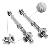 Krátka tyč na cvičenie s činkami 40 cm 28 mm tyč SET 2 kusov Krátka tyč na cvičenie s činkami 40 cm 28 mm tyč SET 2 kusov
