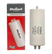 Štartovací kondenzátor motora 80uF 450V URZ3141 Štartovací kondenzátor motora 80uF 450V URZ3141