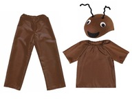 OUTFIT MRAVCOV NOHAVICE BLÁZKA ČIAPKA 116-128 3 kusy OUTFIT MRAVCOV NOHAVICE BLÁZKA ČIAPKA 116-128 3 kusy
