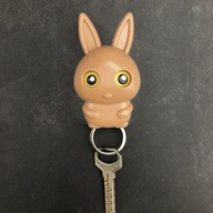 Vešiak na kľúče - hnedý králik